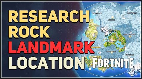 Research Rock Location Fortnite Youtube