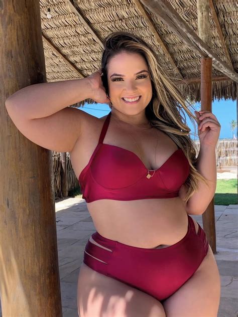 Biquini Cintura Alta Com Tiras Plus Size Gg No Elo7 Lucy Pinheiro