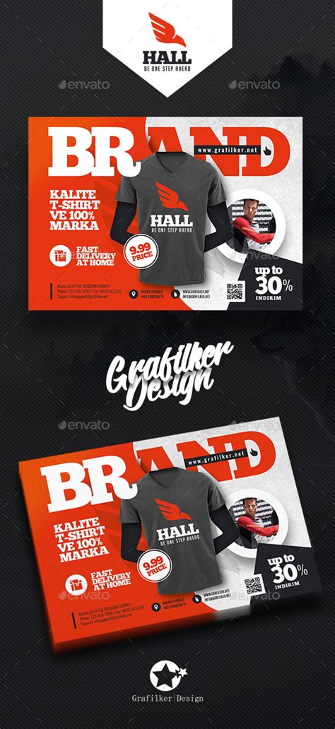 T Shirt Flyer Templates By Grafilker Graphicriver