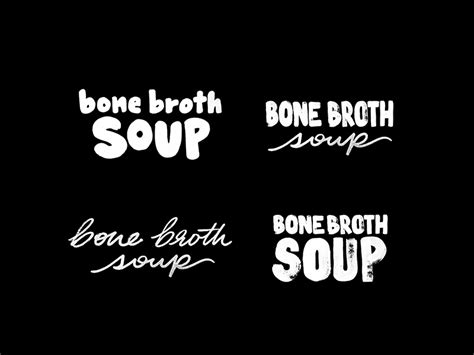 Handwritten Type For Parks Nash Soups By Julie Eckert On Dribbble