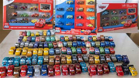 100 Disney Cars Lightning Mcqueen Toys Mini Racers Collection Gold Jackston Storm Chick Hicks