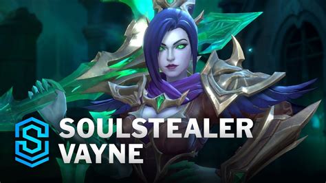 Soulstealer Vayne Wild Rift Skin Spotlight YouTube