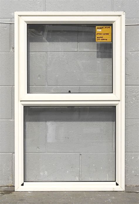 Off White Aluminium Single Awning Portrait Window H1000mm X W600mm