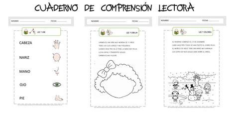 Cuaderno De Comprensi N Lectora Con Pictogramas Orientacion Andujar