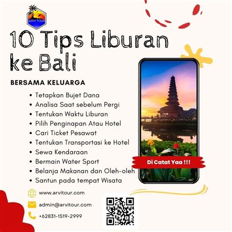 Tips Sebelum Liburan Ke Bali Tanya Kenapa