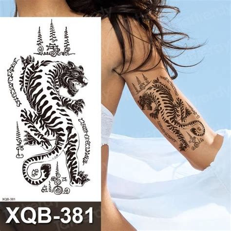 Corps Tatouage Tatouages Temporaires Du Roi Lion Pour Hommes Et Femmes