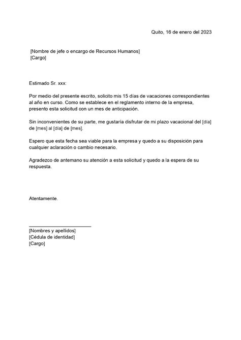 Formato De Constancia De Vacaciones Pagadas Image To U