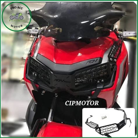 Jual Cover Pelindung Lampu Depan Honda Adv Adv Cover Front