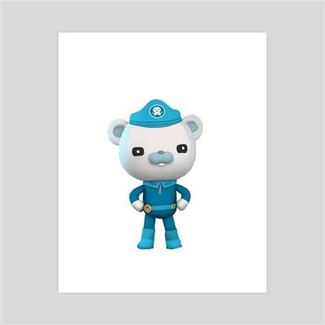 The octonauts captain Barnacles Graphic result, an art print by Badr Harrama - INPRNT