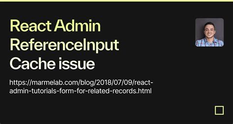 React Admin Referenceinput Cache Issue Codesandbox