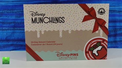 Disney Munchlings Advent Calendar Trading Pins Seasons Sweetings