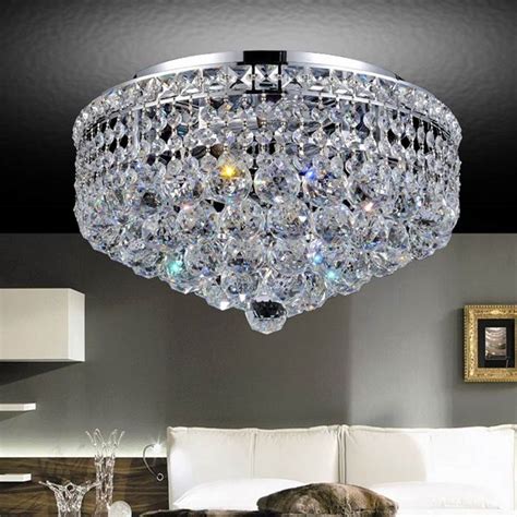 Round Crystal Chandelier For Beautiful Home Ceiling Chandelier