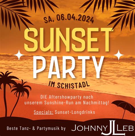 Ankündigung Sunshine Run Aftershowparty Der Lunz Blog