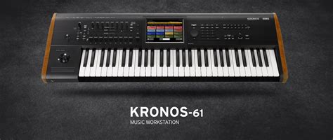 Teclado Workstation Kronos 2 61 Korg 58 61 Teclas Ninja Som