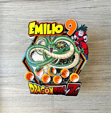 Cake topper Dragon Ball Z cake topper shaker Dragón Ball Pasteles