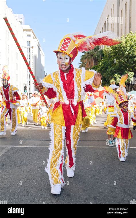 The Cape Minstrels Kaapse Klopse Parade Held Annually On The 2nd