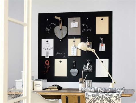 DIY peinture un tableau noir ET magnétique Femme Actuelle Le MAG