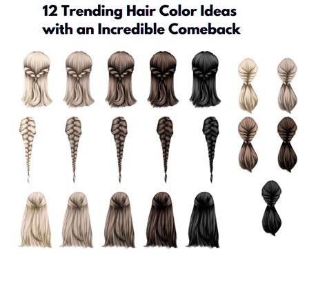 12 Trending Hair Color Ideas with an Incredible Comeback