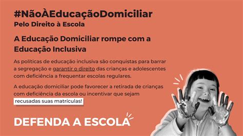 Campanha Nacional Pelo Direito à Educação On Twitter O Homeschooling Não Contribui Para A