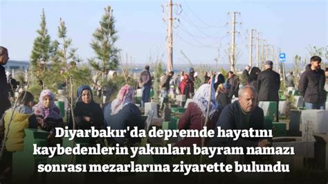 Diyarbakır da hüzünlü bayram