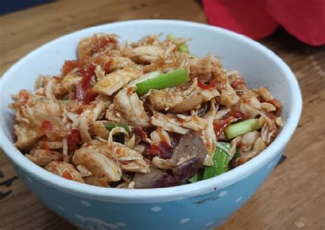 Resep Ayam Suwir Pedas Oleh Yunias Indah Wijianti Cookpad