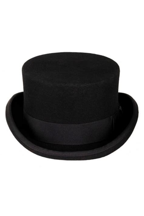 Luxe Hoge Hoed Zwart Laag Model Tophat Heren Dames Kopen