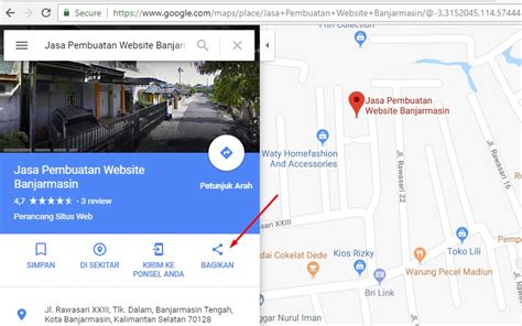 Cara Membuat Website Di Google Maps