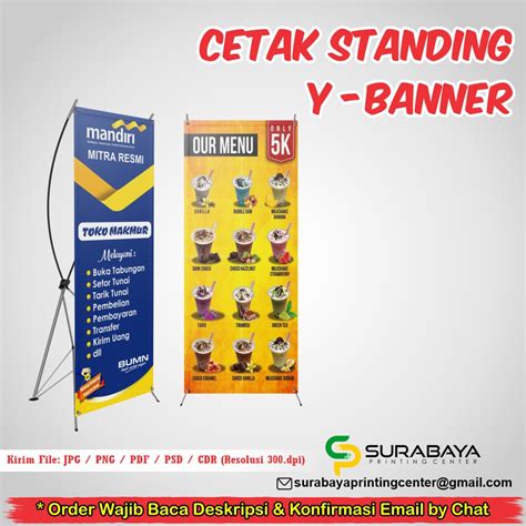 Jual Cetak Y Banner X Berkualitas Surabaya Shopee Indonesia