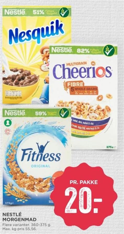 Nestl Cheerios Morgenmadsprodukt Meny August Alle Tilbudsavis