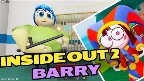 INSIDE OUT 2 BARRY S PRISON RUN PLAYING AS POMNI ROBLOX Roblox