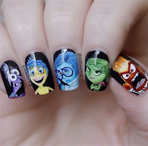 Inside Out I Could Never Do This Posh Nails Nail Art For Kids