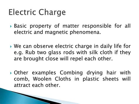 Electrostatics PPT