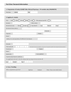 Fillable Online Supplementary Information Form For The Practice