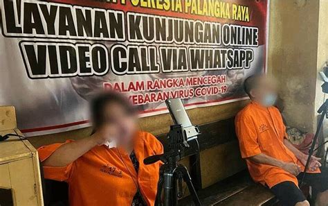 Ini Cara Gunakan Layanan Besuk Tahanan Online Di Polresta Palangka Raya