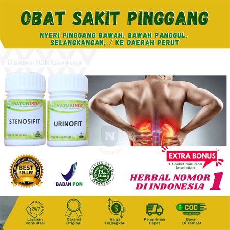 Jual Obat Sakit Pinggang Saraf Kejepit Pinggang Dan Kaki Nyeri Sendi