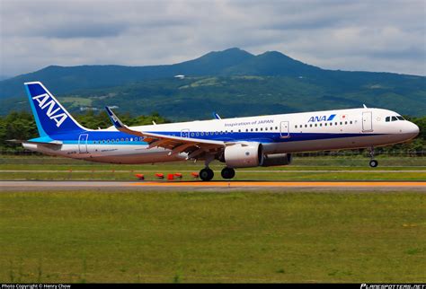 Ja A All Nippon Airways Airbus A N Photo By Henry Chow Id