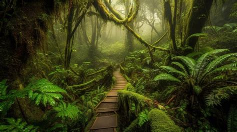 Premium Ai Image Most Beautiful Place In Monteverde Cloud Forest