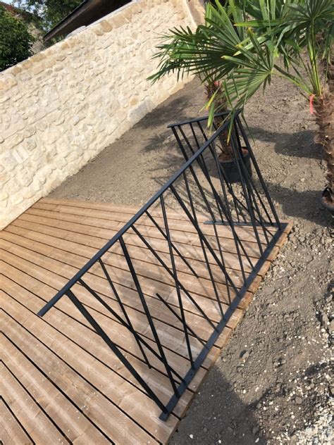 Garde Corps Balustres De Terrasse En Fer Forgé Sur Mesure Modèle