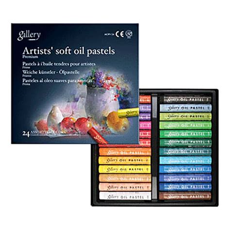 Mungyo Gallery Artist Soft Oil Pastels Assorted Colors Set Of 24 Jerry S Artarama