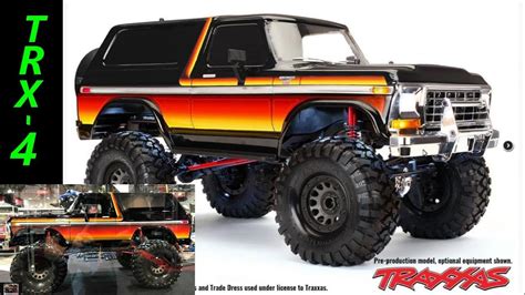 Traxxas Trx 4 79 Ford Bronco Body Kit Youtube