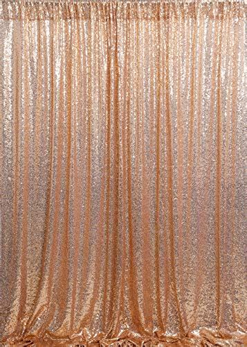 Rose Gold Sequin Backdrop Ft X Ft Sequin Photography Backdrop Curtain