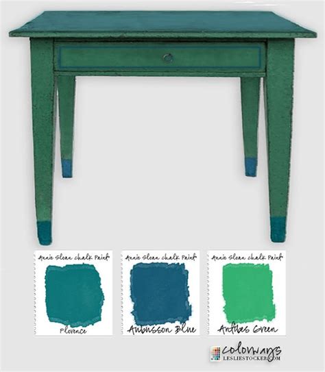 Colorways January 2015 Annie Sloan Chalk Paint Blue Annie Sloan