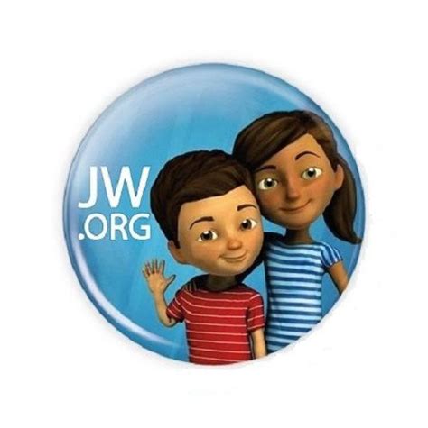 Caleb And Sophia Jw Org Inch Buttons Pins Ebay Caleb