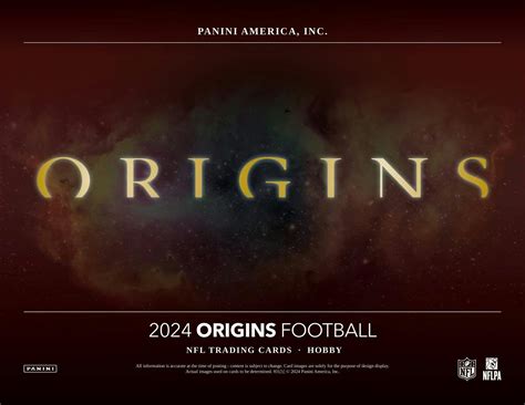 Panini Origins Football Hobby Box King Cobra Card