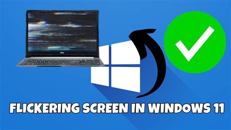 How To Fix Flickering Screen In Windows Flickering Screen Youtube