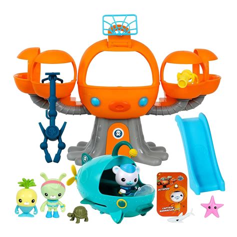 Buy Octonauts Octopod Playset 8 Pieces Including Deep Sea Captain