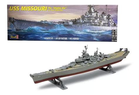 Barcos Uss Missouri Battleship 1 535 Model Kit Revell MercadoLibre