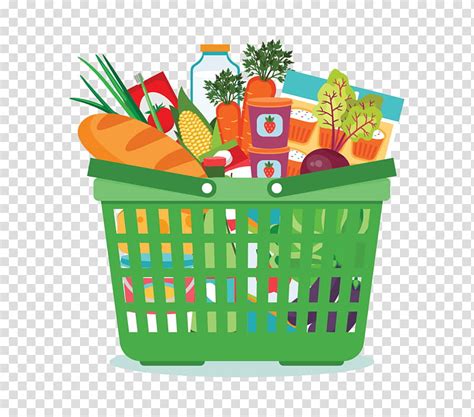 Carrot Shopping Cart Food Basket Food T Baskets Grocery Store