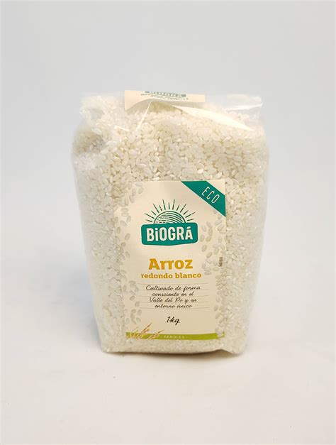 Arroz Redondo Blanco Kg Biogr