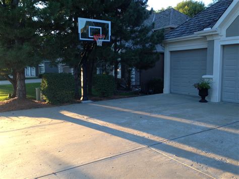 The System Sits Nicely Beside The Driveway